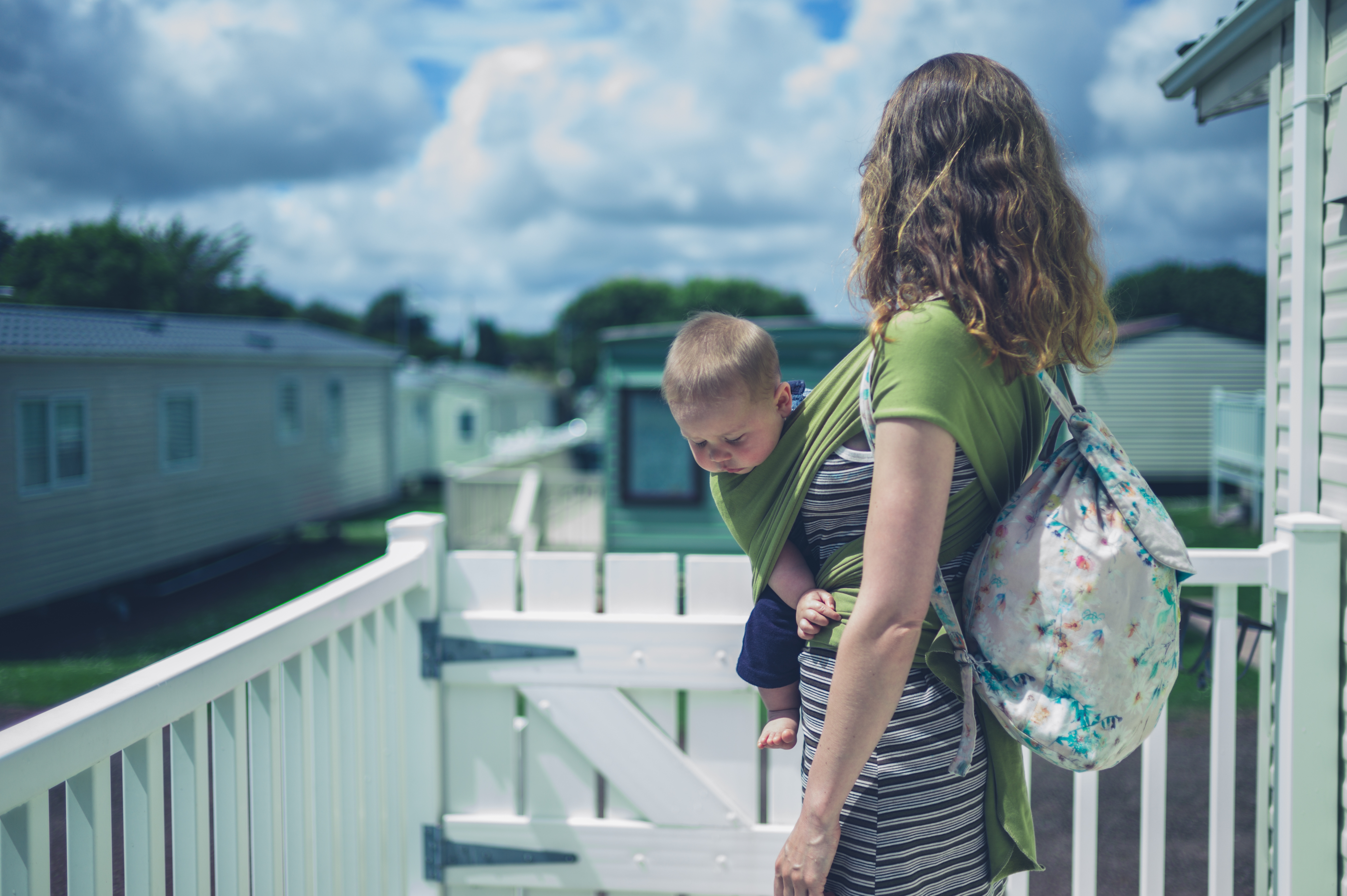 Young Woman and Baby MH Community